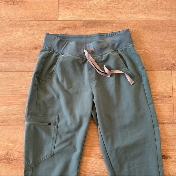 Figs Zamora Jogger Turquoise Pants Scrub XS - Picture 5 of 11